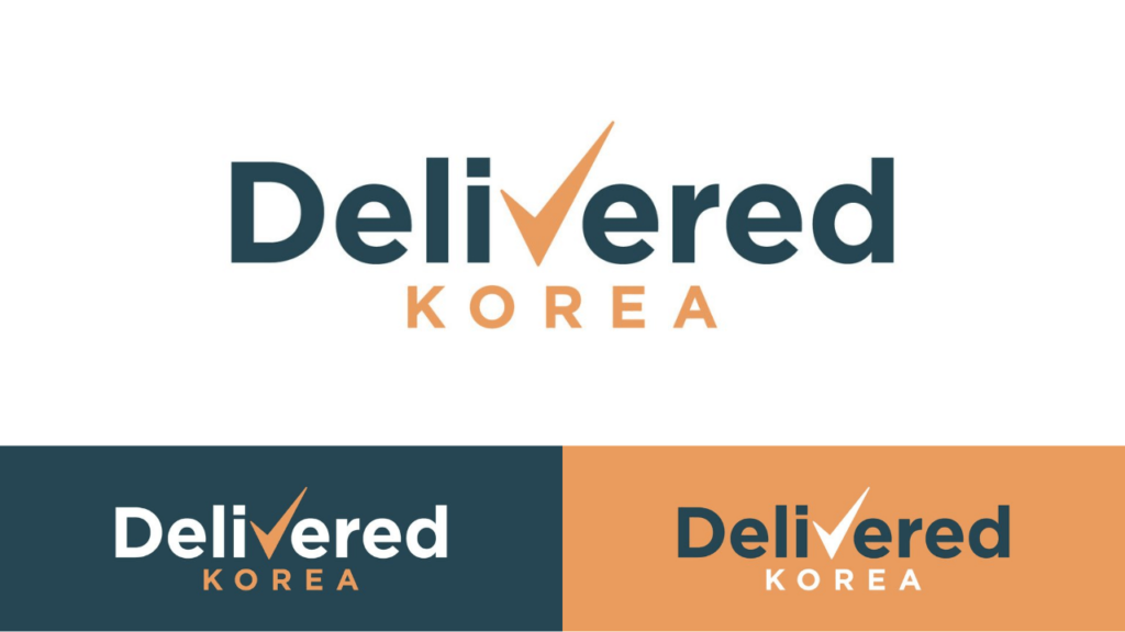delivered korea brand logo