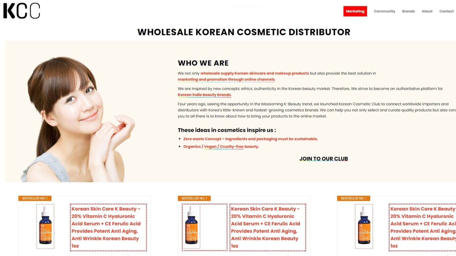 korean cosmetic club