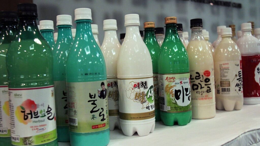 korean booze alcoholic drink