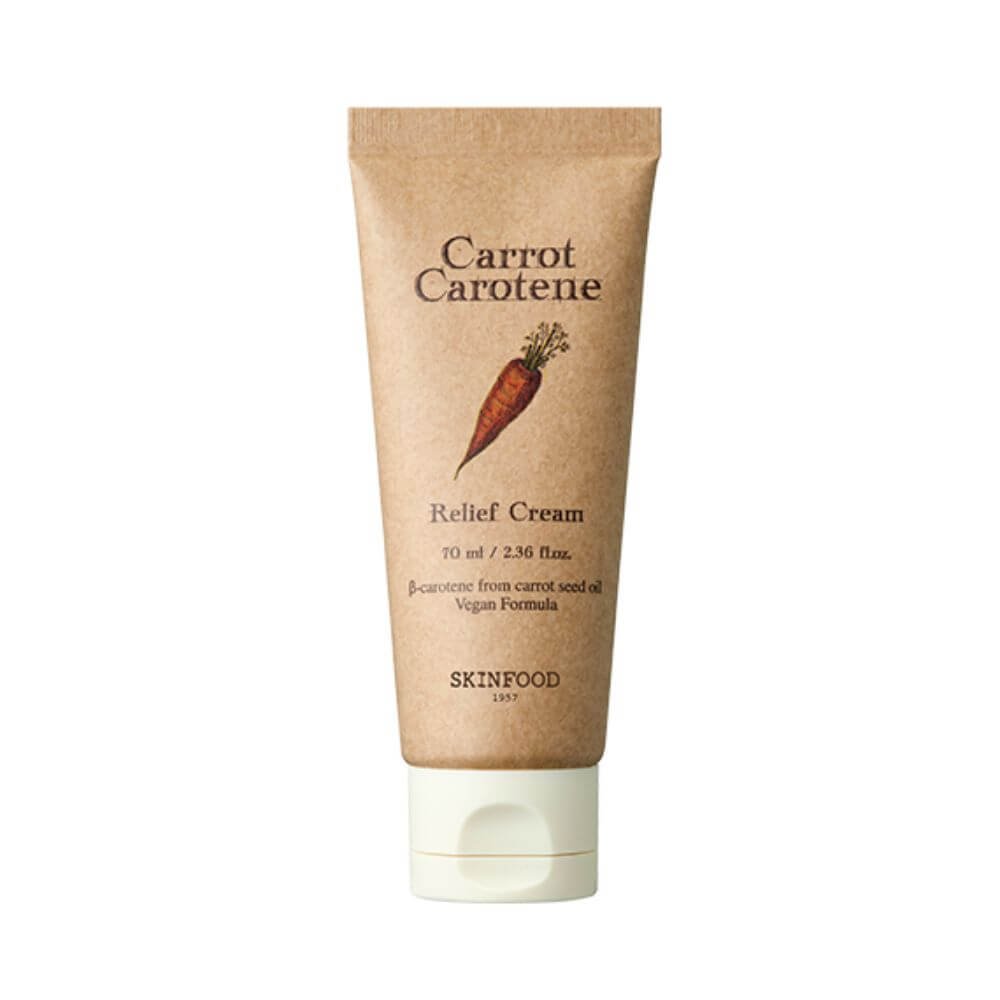 skinfood carrot carotene relief cream 70ml delivered korea 1