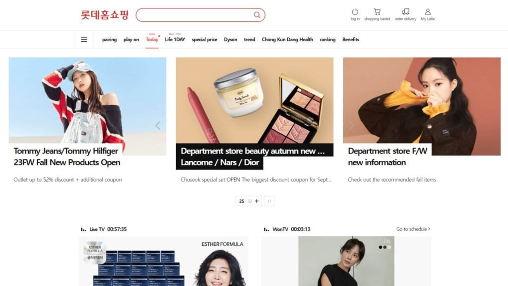 lotte home shopping top 10 most visited south korean ecommerce websites in 2023 delivered korea