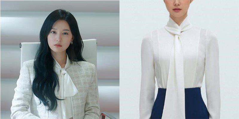 Blouse Queen of Tears Kim Ji Won Korean outfits Korean style Korean clothes Korean fashion