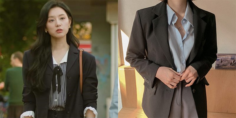 Jacket Queen of Tears Kim Ji Won Korean outfits Korean style Korean clothes Korean fashion